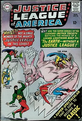 Buy Justice League Of America #37 Vol 1 (1965) Centerfold Detached **Key Issue** • 23.30£