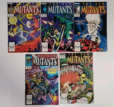 Buy The New Mutants Comic Lot #66, 67, 68, 69, 70 VF-NM Range • 13.98£