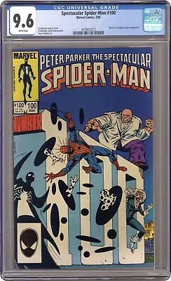 Buy Spectacular Spider-Man Peter Parker #100D CGC 9.6 1985 4439432017 • 69.89£