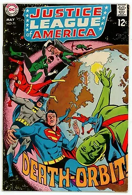 Buy Justice League Of America #71 VF 8.0 DC 1969 Silver Age Flash Green Lantern Atom • 19.02£