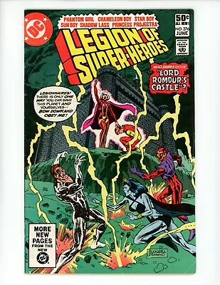 Buy Legion Of Super-Heroes #276 Comic Book 1981 FN+ DC Princess Projectra • 2.32£