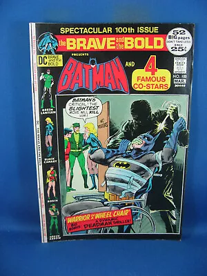 Buy Brave And The Bold 100 F Batman  1972 Dc Deadman Neal Adams • 15.53£