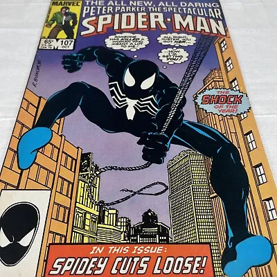 Buy Spectacular Spiderman #107 DIRECT (1985) KEY 1st Sin-Eater DeWolff Mid Grade • 8.65£