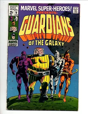Buy Marvel Super-heroes #18  Vg/fn 5.0   1st App. Guardians Of The Galaxy  • 139.79£