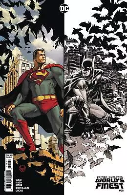 Buy BATMAN SUPERMAN WORLDS FINEST #25 CVR D DAVE JOHNSON CSV 1st Print • 4.99£