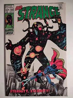 Buy Dr. Strange #180, FN/VF, Marvel 1969,  Steve Ditko Cvr., Gene Colan, Eternity 🔑 • 58.34£
