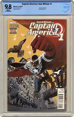 Buy Captain America Sam Wilson 1A Acuña CBCS 9.8 2015 21-45C5B3F-027 • 93.19£