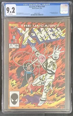 Buy Uncanny X-Men #184 (1984, Marvel) 1st Appearance Of Forge! CGC Graded 9.2 • 34.95£