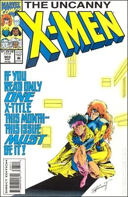 Buy Uncanny X-Men #303A VG/FN 5.0 1993 Stock Image Low Grade • 2.49£