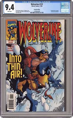 Buy Wolverine #131B Uncensored Variant CGC 9.4 1998 1240644006 • 63.68£