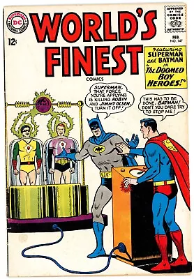Buy World's Finest Comics #147 Fine 6.0 1964  Curt Swan Cover • 15.49£