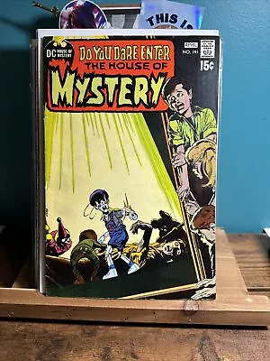 Buy DC THE HOUSE OF MYSTERY No. 191 (1971) Adams Cover! FN- 5.5 • 13.98£