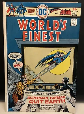 Buy World's Finest Comics #234 Comic , Dc Comics Superman Batman • 4.73£
