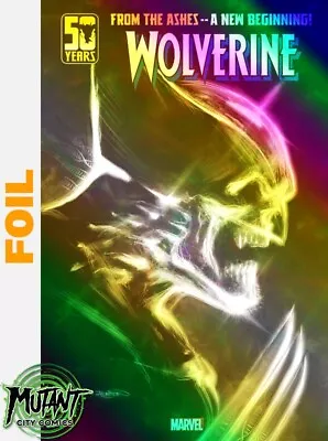 Buy 🙀 Wolverine #1 Pat Gleason Adamantium Head 🌟foil🌟 Variant 🔑*9/11/24 Presale • 6.90£
