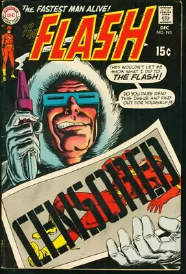 Buy Flash--#193--1969--COMIC BOOK--DC--VF • 32.46£