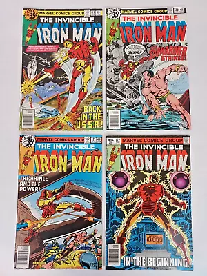 Buy Iron Man #119-122 (1978-1979, Marvel) VF+ KEY ISSUE • 77.80£