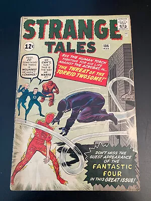 Buy STRANGE TALES #106 (1963) *Early Marvel Hero Book! Kirby!* Bright & Colorful! • 46.56£