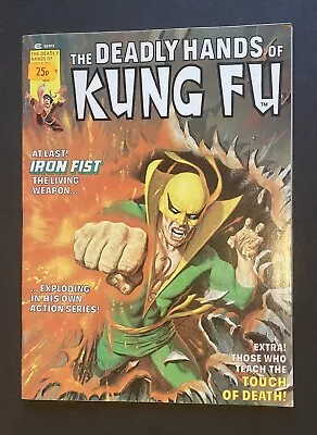 Buy Bronze Age Marvel Deadly Hands Kung Fu Key Issue 19 EXCELLENT 1st White Tiger • 34.99£