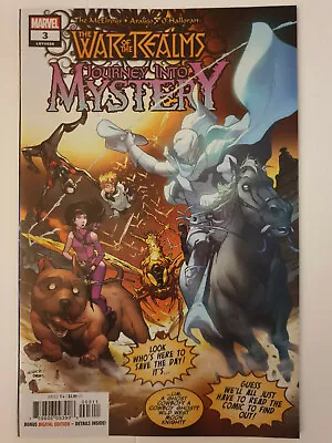 Buy War Of The Realms: Journey Into Mystery #3 NM 1st Print Marvel 2019 • 4.99£