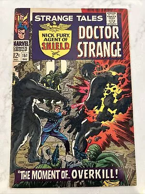 Buy Strange Tales: #151 Steranko /Kirby Nick Fury 1966. Ungraded! • 27.18£