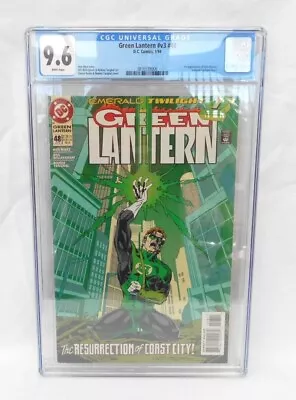 Buy Green Lantern Series 3 #48 CGC 9.6. DC 1994. 1st Appearance Kyle Rayner • 95£