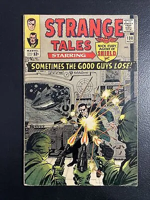 Buy Strange Tales #138 6.0 1st Appearance Of ✨eternity✨marvel 1965 Thor 4 • 72.22£