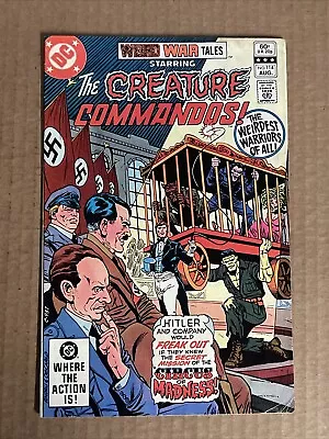 Buy Weird War Tales #114 Starring Creature Commandos First Print Dc Comics (1982) • 3.88£