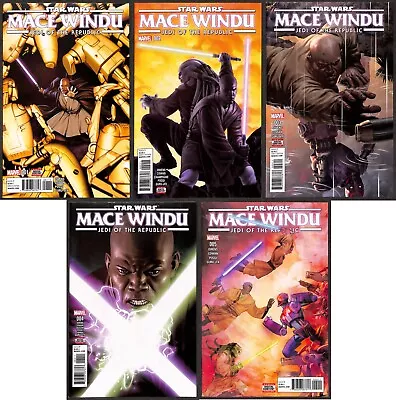Buy Star Wars: Jedi Of The Republic - Mace Windu #1-5 1st Ashoka Tano Complete Set • 29.95£