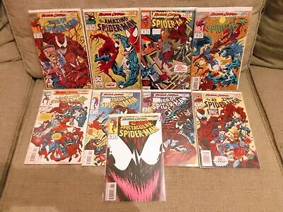 Buy SPIDER-MAN Maximum Carnage Part.2,3,4,6,7,9,10,11,13-Amazing,Web Of, Spectacular • 114.65£