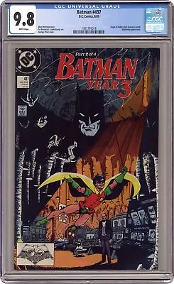 Buy Batman #437 CGC 9.8 1989 1301791014 • 55.14£