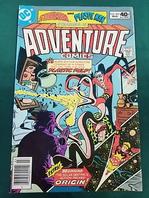 Buy Adventure Comics #469  [1980 Fn-]   Death In A Dark-starred Void-c1 • 3.07£