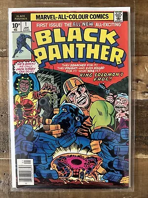 Buy Black Panther #1 - 1977 Marvel Comics. KEY Issue • 16£