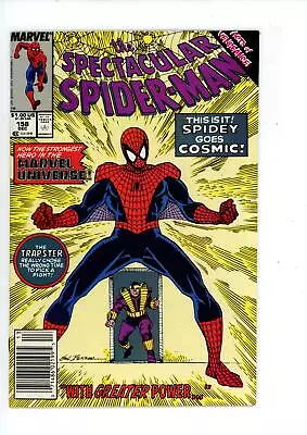 Buy The Spectacular Spider-Man #158 (1989) First App Cosmic Spider-Man Marvel Comics • 3.49£