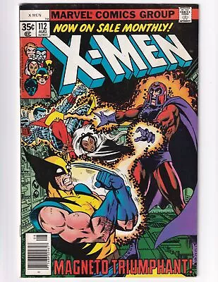 Buy Uncanny X-Men #112 Marvel Comic Book Clairmont Magneto Triumphant 1st Asteroid M • 38.82£