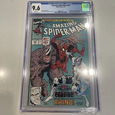 Buy Amazing Spider-Man #344 1st Appearance Of Cletus Cassidy CGC 9.6 Marvel 1991. • 38.90£