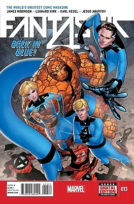 Buy Fantastic Four #13 (NM)`15 Robinson/ Kirk • 4.95£