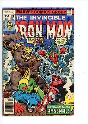 Buy Iron Man #114 (1978) Iron Man Marvel Comics • 2.91£