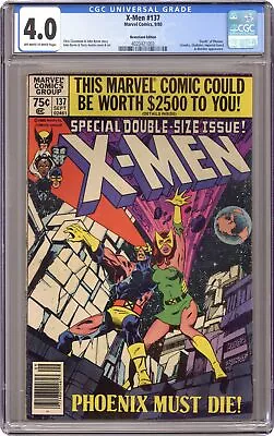 Buy Uncanny X-Men #137D Direct Variant CGC 4.0 Newsstand 1980 4020421003 • 47.37£