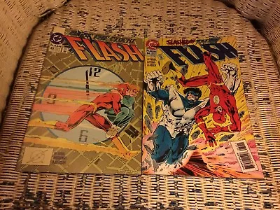 Buy DC Comics Flash Issue  83 84 1993 Wally West Starfire Nightwing Razer • 2.49£
