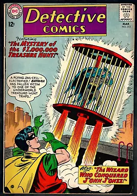 Buy Detective Comics # 313 (5.0) D.C. 3/1963 Batman In Cage! 12c Silver-Age 🦇 • 15.49£