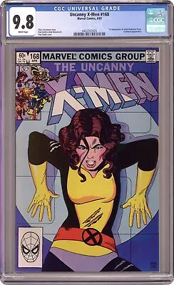 Buy Uncanny X-Men #168D CGC 9.8 1983 4432357025 1st App. Madelyne Pryor • 229.10£