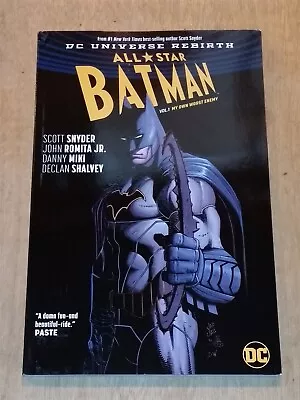 Buy Batman All Star Vol 1 My Own Worst Enemy Snyder Dc Comics Tpb 9781401274429< • 6.49£