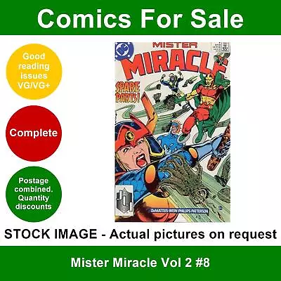 Buy DC Mister Miracle Vol 2 #8 Comic - VG/VG+ 01 September 1989 • 2.49£