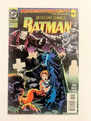 Buy Detective Comics #671 Knightquest: The Crusade Universal Monsters Cover 1994 • 7.77£