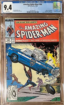 Buy Amazing Spider-Man #306 (1988) CGC 9.4 Action Comics #1 Homage McFarlane Marvel • 73.78£