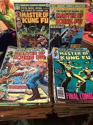 Buy Marvel Special Edition #15+16 Master Kung Fu #17-125 Marvel 1974 *4 Missing* • 407.71£