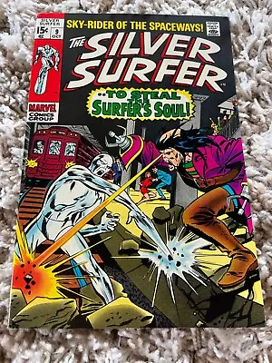 Buy Silver Surfer #9 VF- 7.5 Marvel Comics 1969 • 77.62£