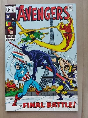 Buy Avengers #71 1969 FN 1st Invaders Marvel Comics Black Knight Joins Namor  • 38.05£