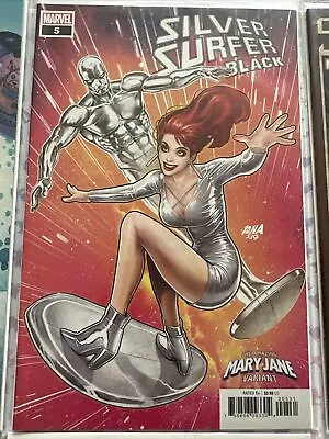 Buy Silver Surfer Black 5 Mary Jane Variant New Unread NM Bagged & Boarded • 9£