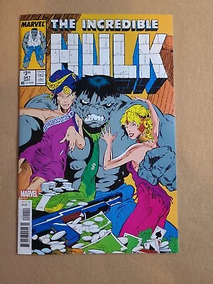 Buy Incredible Hulk #347 Facsimile Reprint Edition - Jeff Purves Cover - 2023 • 3.10£
